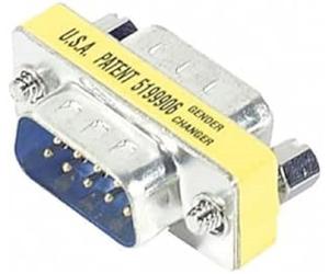 Dexlan Mini changeur pour ordinateur DB9 M/F