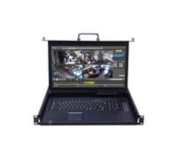 DEXLAN Mini WorkStation LCD 16/9e 17" VGA/USB pour coffret 19" x 500 mm