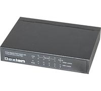Dexlan Multiprise PoE- 1 entrée POE+/4 sorties PoE 70W