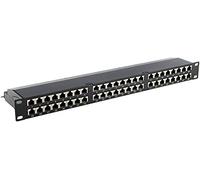 KONEKTIKPC Panneau de brassage RJ45 48 ports Cat6 STP 1U – Intérieur