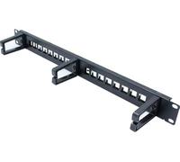 DEXLAN Panneau 1U 16 ports STP keystone avec 3 anneaux