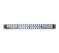 DEXLAN Panneau 1U 48 ports STP keystone avec supp cables G