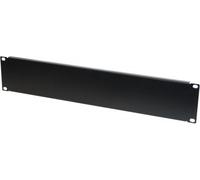 deXlan - Panneau complet de rack - noir - 2U - 19