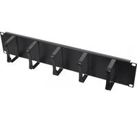 DEXLAN Panneau support câbles 2U 19'' 5 anneaux métal