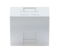 DEXLAN Plastron 45X45 incline 30° 1 port RJ45 CAT 6A STP