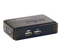 DEXLAN Pocket switch KVM VGA/USB 2 Ports avec câbles