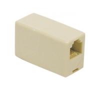 Dexlan Raccord droit pour téléphoniques RJ12 F/F