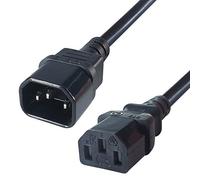 Rallonge d alimentation C14 / C13 noire - 5,0 m