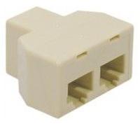 Coupleur en Y pour téléphonie F/F/F RJ45