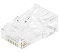 Dexlan Sachet de 10 Connecteurs 8/8 RJ45 Cat 6