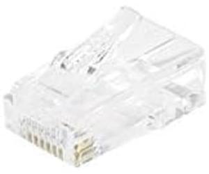 Dexlan Sachet de 10 Connecteurs 8/8 RJ45 Cat 6
