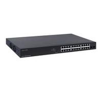 Dexlan switch 24 port gigabit poe+ 370w & 2 sfp 100/1g G