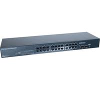 Dexlan switch 24 ports Gigabit + 2 SFP fibre optique