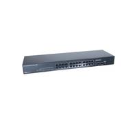 Dexlan switch 24 ports Gigabit + 2 SFP fibre optique