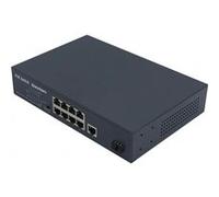 Dexlan Switch Ethernet 8 ports 10/100 PoE+ 120 W, 1 Gigabit, 1 SFP
