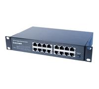 Switch ethernet rackable 10' & 19' 16 ports rj45 gigabit