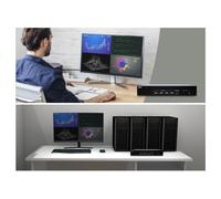 DEXLAN Switch KVM 4 ports HDMI affichage en Quadravision Full HD / USB