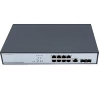 Dexlan Switch gérable niveau 2 rackable 19" 8 ports Gigabit + 2 SFP