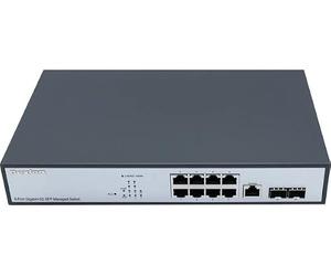 DEXLAN Switch Manageable niveau 2 Rackable 19 8 ports Gigabit & 2 ports SFP