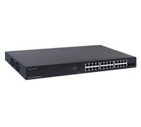 DEXLAN SWITCH Niv.2 24 GIGABIT POE+ 370W & 2 SFP 100/1G
