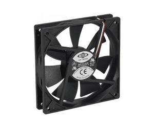 Dexlan Ventilateur de boitier 12 volts 3 fils 120 x 120 x 25 mm