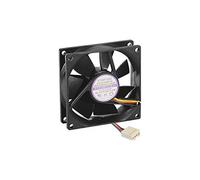 Fujifilm Ventilateur SPIRE 80x80x25 lubrifié à vie 4 fils m Noir G