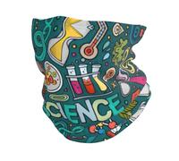 Dexnel Cache-cou multifonction sur le thème de la science de dessin animé, masque élastique, protection contre le vent