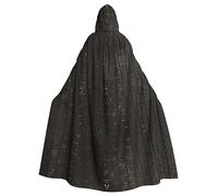 DEXNEL Cape à capuche longue de l'Égypte antique pour Halloween, carnaval, cosplay