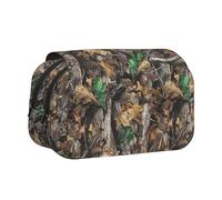 DEXNEL Cold Tree Trousse à crayons avec impression camouflage pour crayons, boîte de rangement pratique pour stylos aquarelle ou marqueurs, Noir , Taille unique, Organiseur de sac