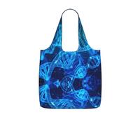 DEXNEL Dna Sac de courses réutilisable en polyester avec impression photo 25 l Grande capacité 25 l