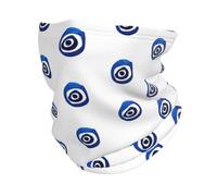 Dexnel Écharpe cache-cou anti-mauvais yeux, cagoule multifonctionnelle, masque élastique, protection contre le vent