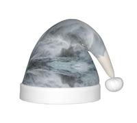 Dexnel Lighthouse In Storm Chapeau de Père Noël pour enfant