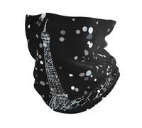 Dexnel Tour Eiffel Tour Tour de Cou Tour de Cou Masque Multifonctionnel Élastique Guêtre Visage Protection contre le Vent