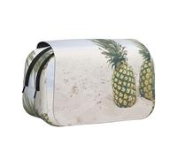 DEXNEL Trousse à crayons pour crayons, boîte de rangement pratique pour stylos aquarelle ou marqueurs d'ananas, Noir , Taille unique, Organiseur de sac