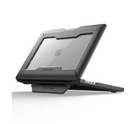 Dexnor Coque Compatible avec MacBook Pro 16 Pouces M3 Pro/Max (2023) & M2 Pro/Max A2780 (2023) & M1 Pro/Max A2485 (2021), [Support Intégré] Double Couche Protection Coque - Noir