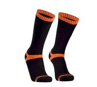 DexShell - Hytherm Pro Socks - Chaussettes imperméables Black / Tangelo Stripe - XL (47 - 49)