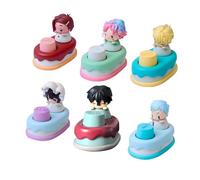 DEXSHUN Anime Keycaps Mizi/SUA/Till/Ivan/Luca/Hyuna Figure Résine Mécanique Keycap Gaming Keycap Clavier Accessoires de Collection Cadeau