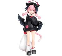 DEXSHUN Blue Archive Figurine anime Shimoe Koharu Figurine Mignon Cheveux Rose Édition Pyjamas Edition Personnage debout Modèle PVC 19 cm Cadeau pour les fans de gaming