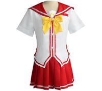DEXSHUN Charlotte Tomori Nao Costume de cosplay pour femme - Uniforme JK - Personnage de dessin animé Tomori Nao - Pour Halloween, carnaval, cosplay, fête, cadeau