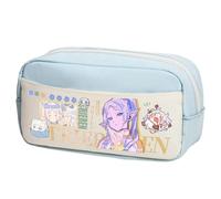 DEXSHUN Frieren Trousse à crayons Anime Ciel de loin Série Stark Imprimé Anime Grande capacité Sac à crayons Sac de papeterie pour filles garçons Fournitures scolaires, Type 11, 23×10×12cm, Trousse
