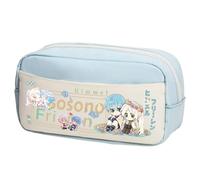 DEXSHUN Frieren Trousse à crayons Anime Ciel de loin Série Stark Imprimé Anime Grande capacité Sac à crayons Sac de papeterie pour filles garçons Fournitures scolaires, Type 12, 23×10×12cm, Trousse