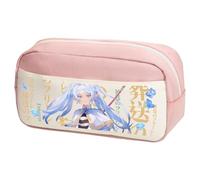 DEXSHUN Frieren Trousse à crayons Anime Ciel de loin Série Stark Imprimé Anime Grande capacité Sac à crayons Sac de papeterie pour filles garçons Fournitures scolaires, Type 16, 23×10×12cm, Trousse