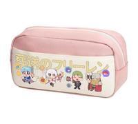DEXSHUN Frieren Trousse à crayons Anime Ciel de loin Série Stark Imprimé Anime Grande capacité Sac à crayons Sac de papeterie pour filles garçons Fournitures scolaires, Type 13, 23×10×12cm, Trousse