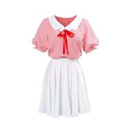 DEXSHUN Ichinose Costume de cosplay Chizuru Chizuru - Chemise avec perruque - Jeu de rôle manga - Pour adulte - Pour Halloween, carnaval, fête
