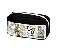 DEXSHUN Jotaro Trousse à crayons Anime Joesta/Giovanna/Jolyne - Grande trousse de rangement - Pour filles, garçons, Type 08, 24x10x12cm, Trousse à clés