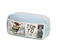 DEXSHUN Jotaro Trousse à crayons Anime Joesta/Giovanna/Jolyne - Grande trousse de rangement - Pour filles, garçons, Type 17, 24x10x12cm, Trousse à clés