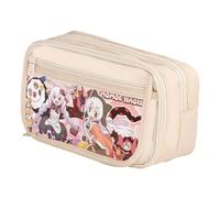 DEXSHUN Kaname Madoka Trousse à crayons Mami Tomoe/Akemi Homura Anime Grande capacité Double couche Trousse cartoon pour filles garçons Cadeau scolaire, Type 18, 21x8x13cm, Trousse à clés