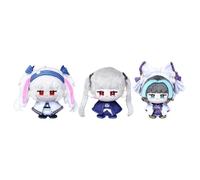 DEXSHUN Lot de 3 figurines en peluche HMS Cheshire - 12 cm