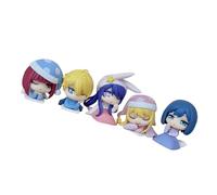 DEXSHUN Lot de mini figurines d'anime Hoshino Ai/Akuamarin/Rubi/Kana - Statue de dessin animé - PVC - Cadeau idéal - 4,5 cm