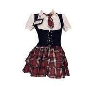 DEXSHUN Misa Amane Costume de cosplay - Robe d'anime japonais - Uniformes pour Halloween, carnaval, fête
